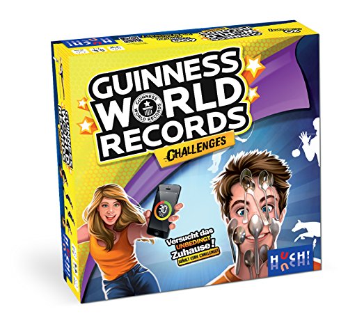 HUCH! 880451 Guinness World Records Challenges, Multicolor