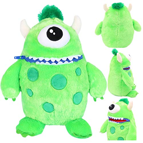 I LOVE FANCY DRESS LTD Juguetes suaves de peluche para niños (40 cm), diseño de monstruo, color verde