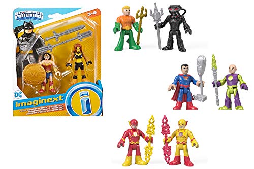 Imaginez-900 DTP69 Figura básica de la Liga de la Justicia (Imaginext FBG19)