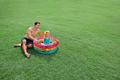 Intex 48674NP - Piscina de bolas hinchable con 50 bolas de colores