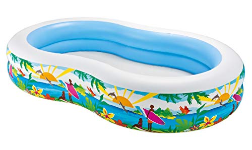 Intex 56490NP - Piscina hinchable rectangular 262 x 160 x 46 cm, 640 litros