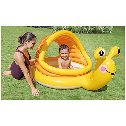 Intex 57124NP - Piscina hinchable Caracol 145 x 102 x 74 cm, 53 litros