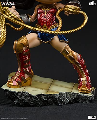 Iron Studios- Figura Wonder Woman WW84, Color Cranberry (32620-MC)