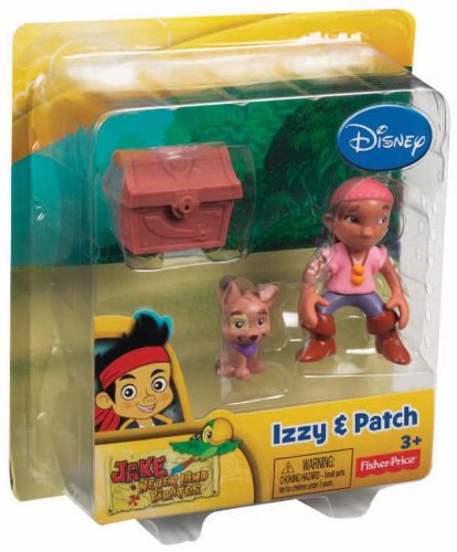 Jake y los Piratas - Figura de acción, Izzy y Patch (Mattel Y2260)