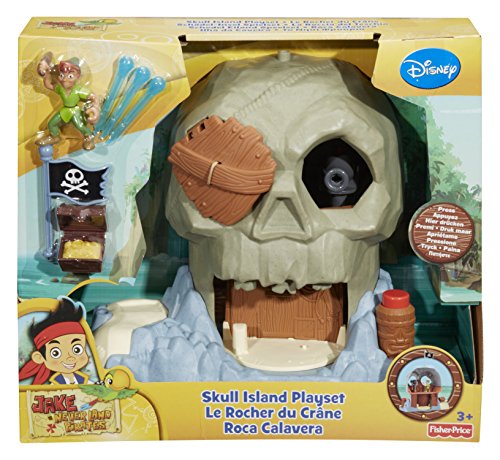 Jake y los Piratas - Set de Juego, Roca Calavera (Mattel X4988)