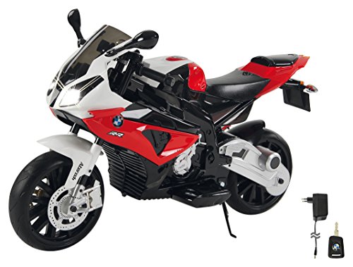 Jamara Ride on Motocicleta BMW S1000RR 12V, Color Rojo (460280)