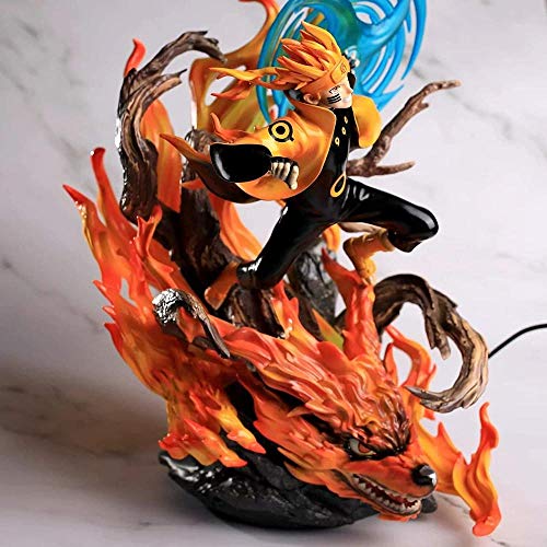 Jaypar Naruto Figura Kyubi Naruto Uzumaki Rasengan Figura Anime Figura Figura de acción