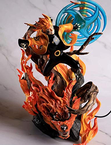 Jaypar Naruto Figura Kyubi Naruto Uzumaki Rasengan Figura Anime Figura Figura de acción