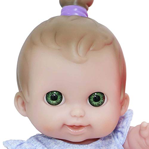 JC TOYS- Lil' Cutesies Muñeco bebé, Color Lila (17432)