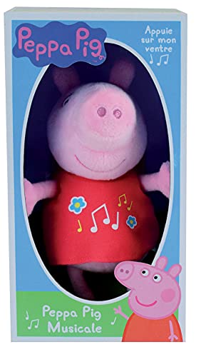 Jemini 023167 Peppa Pig - Peluche Musical (+/- 20 cm)