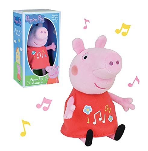 Jemini 023167 Peppa Pig - Peluche Musical (+/- 20 cm)