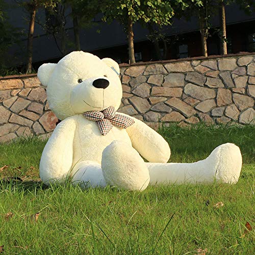 Joyfay Oso de Peluche Gigante de la muñeca de Juguete Suave de la Felpa de Peluche Oso de Peluche de Juguete Oso Peluche Gigante Peluches Gigantes Osos de Peluche Gigantes (160 cm, Blanco)