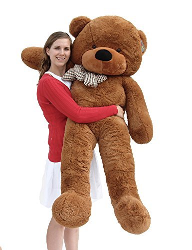 Joyfay Oso de Peluche Gigante de la muñeca de Juguete Suave de la Felpa de Peluche Oso de Peluche de Juguete Oso Peluche Gigante Peluches Gigantes Osos de Peluche Gigantes (160 cm, Marrón Oscuro)