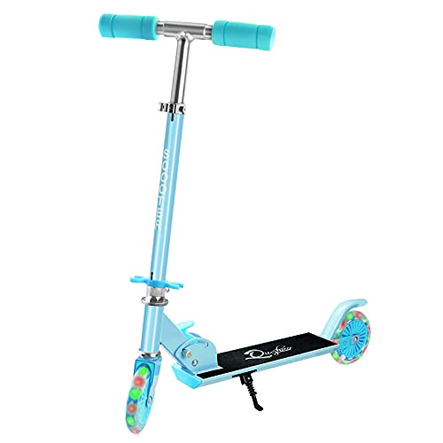 Joyhoop Patinete Niño, Patinete Plegable con 2 Ruedas Patinetes para Niños con Ruedas de luz LED Diseño Patinete niña Scooter para Niños de 2 a 10 Años