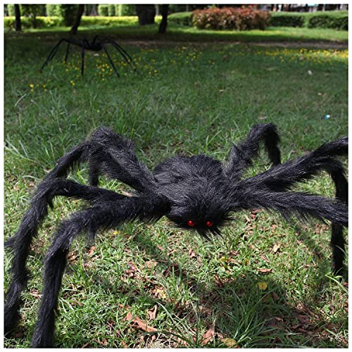 JOYIN 160cm Gigante Araña Peluda Halloween Decoraciónes  Juguetes para La Fiesta