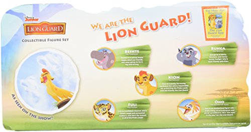 JP Lion Guard - Juego de Figuras coleccionables, 5 Unidades