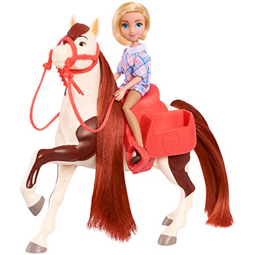 JP Spirit JPL39767 Spirit - Muñeca pequeña y Caballo - Abigail & Boomerang