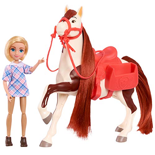 JP Spirit JPL39767 Spirit - Muñeca pequeña y Caballo - Abigail & Boomerang