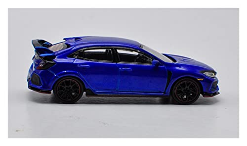 JPJBY 1:64 para Honda Civic Type R FK8 Aleación Simulación Coche Mini Colección De Modelos Regalo De Cumpleaños Recuerdo Modelo Coche fundición presión