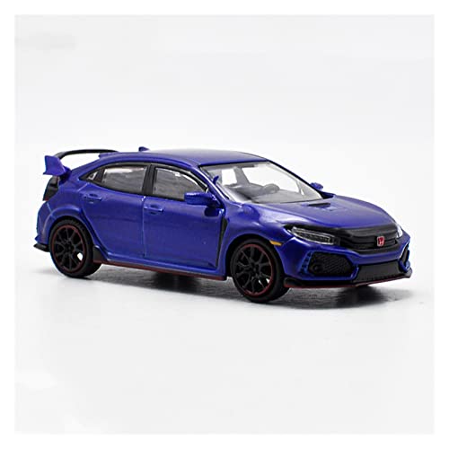 JPJBY 1:64 para Honda Civic Type R FK8 Aleación Simulación Coche Mini Colección De Modelos Regalo De Cumpleaños Recuerdo Modelo Coche fundición presión