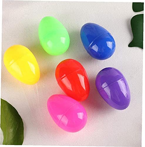 Juego de 12 huevos de Pascua rellenables, regalos sorpresas, surtido de chocolates, juguetes para niños de Pascua temática de fiesta Favor, duradero, útil y práctico, diseño atractivo y práctico