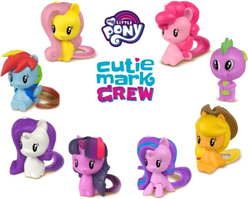 Juego de 8 juguetes de poneys My Little Pony