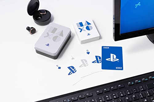 Juego de Cartas en Caja de Metal Sony Playstation - PS5 (6cm x 9cm)