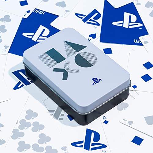 Juego de Cartas en Caja de Metal Sony Playstation - PS5 (6cm x 9cm)