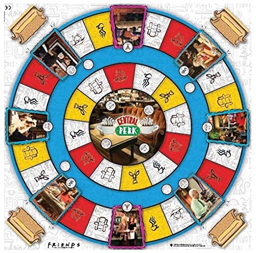 Juego de Mesa Friends Trivia Race to Central Perk