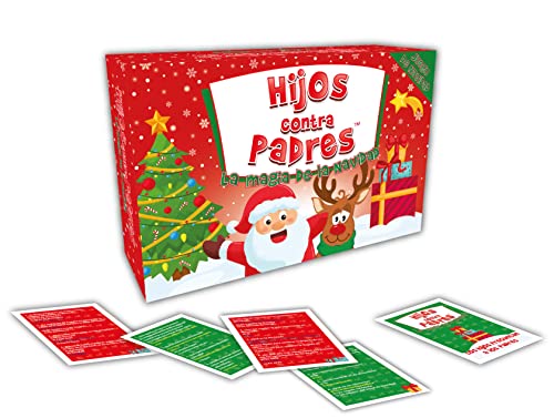 Juego para Toda la Familia Quiz Juego Educativo para Niños y Adultos Juegos de Preguntas Juego de la Navidad | Hijos contra Padres. La Magia de la Navidad | de 6 Años