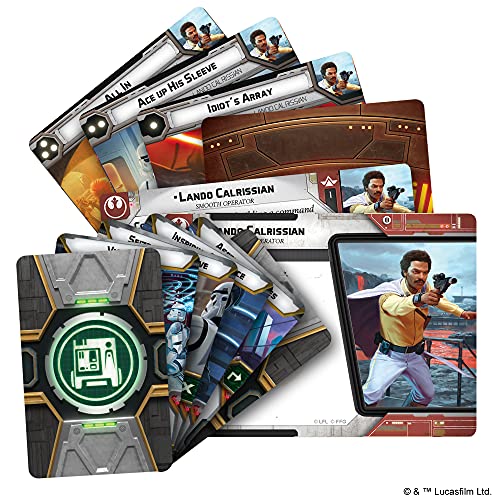 Juegos de masas atómicas | Star Wars Legion: Expansiones Rebeldes: Lando Calrissian Commander | Expansión de Unidades | Juego de miniaturas | Edades 14+ | 2 Jugadores | 90 Minutos de Tiempo de Juego