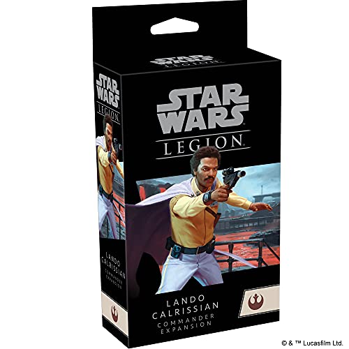 Juegos de masas atómicas | Star Wars Legion: Expansiones Rebeldes: Lando Calrissian Commander | Expansión de Unidades | Juego de miniaturas | Edades 14+ | 2 Jugadores | 90 Minutos de Tiempo de Juego