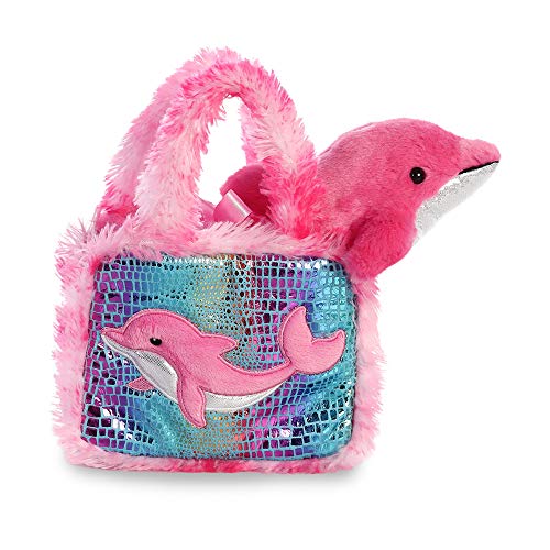 Juguete Peluche Aurora 'F.Pals' Fp Bolso Delfin Rosa 21Cm (32824)