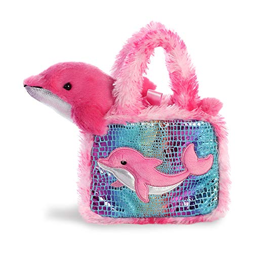 Juguete Peluche Aurora 'F.Pals' Fp Bolso Delfin Rosa 21Cm (32824)