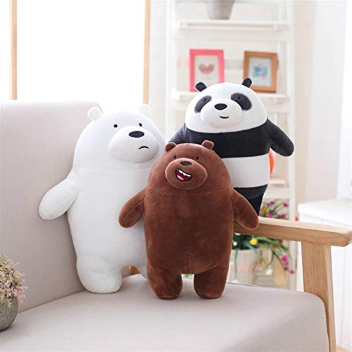 Juguetes blandos 1pc 27cm Kawaii Hemos Descubierto Osos Juguetes De Peluche Animal De La Historieta De La Panda Del Oso De Peluche Del Oso Grizzly De La Panda De La Muñeca Muchachas De Los Cabritos De