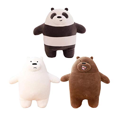 Juguetes blandos 1pc 27cm Kawaii Hemos Descubierto Osos Juguetes De Peluche Animal De La Historieta De La Panda Del Oso De Peluche Del Oso Grizzly De La Panda De La Muñeca Muchachas De Los Cabritos De