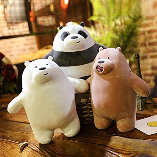 Juguetes blandos 1pc 27cm Kawaii Hemos Descubierto Osos Juguetes De Peluche Animal De La Historieta De La Panda Del Oso De Peluche Del Oso Grizzly De La Panda De La Muñeca Muchachas De Los Cabritos De