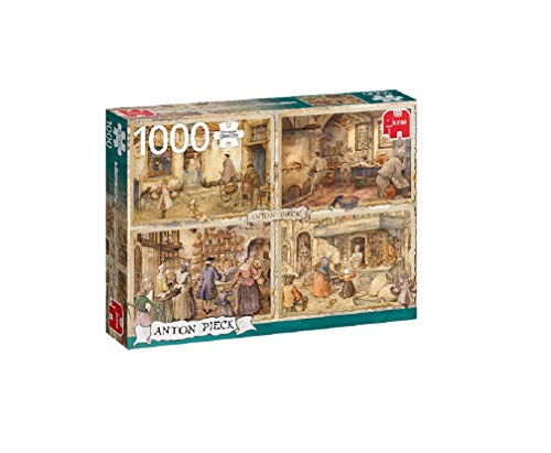 Jumbo 18818 Anton Pieck-Bakers del Siglo XIX 1000 Piezas Rompecabezas, Multicolor