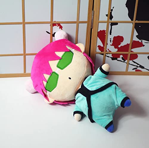 JunziWing Juguetes De Peluche Saiki Kusuo, Muñeco con Figura De Anime La Desastrosa Vida De Saiki K, Almohada Suave para Decoración del Hogar, Regalo De Cumpleaños para Niños De 30 Cm