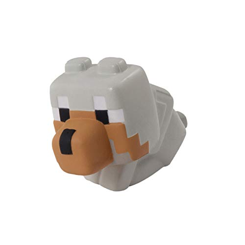 Just toys Minecraft Mega SquishMe Tamed Wolf - Muñeco de peluche