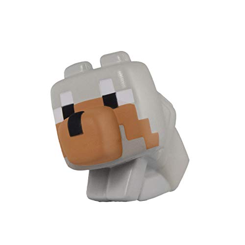 Just toys Minecraft Mega SquishMe Tamed Wolf - Muñeco de peluche