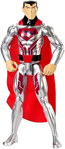 Justice League Figura básica Traje de Acero, 30 cm (Mattel FPC61)