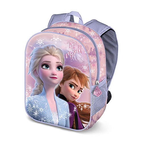 KARACTERMANIA Frozen Wind-Mochila 3D (Pequeña), Multicolor