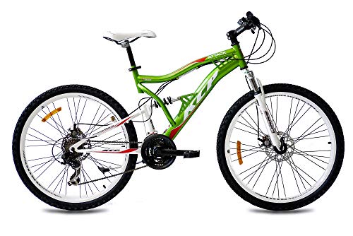 KCP 26" Mountain Bike Rooster 21 Speed Shimano Unisex Red - (26 Inch)