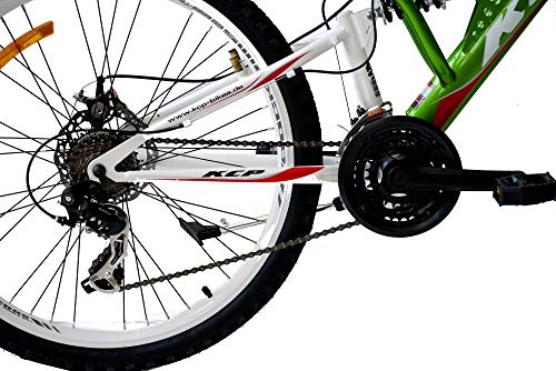 KCP 26" Mountain Bike Rooster 21 Speed Shimano Unisex Red - (26 Inch)