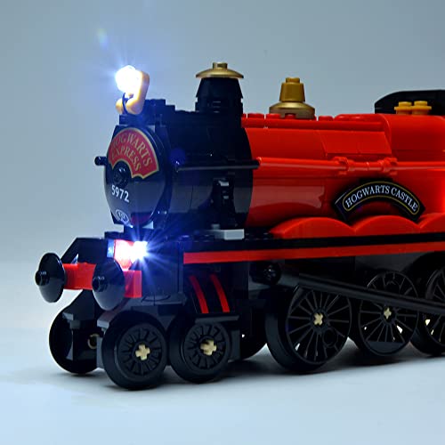 Kit De Iluminación LED para Lego 71395 Juego De Luces Alimentadas por USB Compatible con El Tren Expreso De Hogwarts Kit De Iluminación LED para Adultos Y Niños para Bricolaje