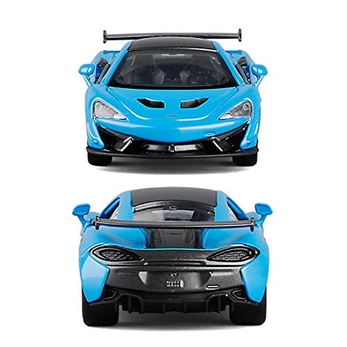 Kit Juguetes Coches Metal Resistente para Mclaren 570S, Escala De Vehículo Extraíble 1:36, Modelo De Coche, Coche De Simulación De Aleación, Juguete Educativo Maravilloso Regalo (Color : Yellow)