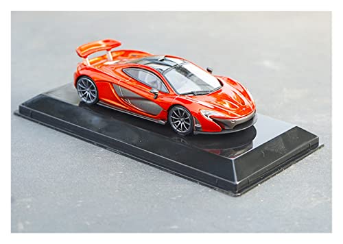 Kit Juguetes Coches Metal Resistente para McLaren P1 570 F1 GTR 1:43 Aleación Estática De Alta Simulación Modelo De Metal Vehículos Coleccionables Regalo Maravilloso Regalo (Color : Naranja)