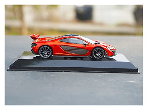 Kit Juguetes Coches Metal Resistente para McLaren P1 570 F1 GTR 1:43 Aleación Estática De Alta Simulación Modelo De Metal Vehículos Coleccionables Regalo Maravilloso Regalo (Color : Naranja)