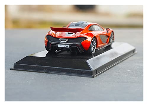 Kit Juguetes Coches Metal Resistente para McLaren P1 570 F1 GTR 1:43 Aleación Estática De Alta Simulación Modelo De Metal Vehículos Coleccionables Regalo Maravilloso Regalo (Color : Naranja)